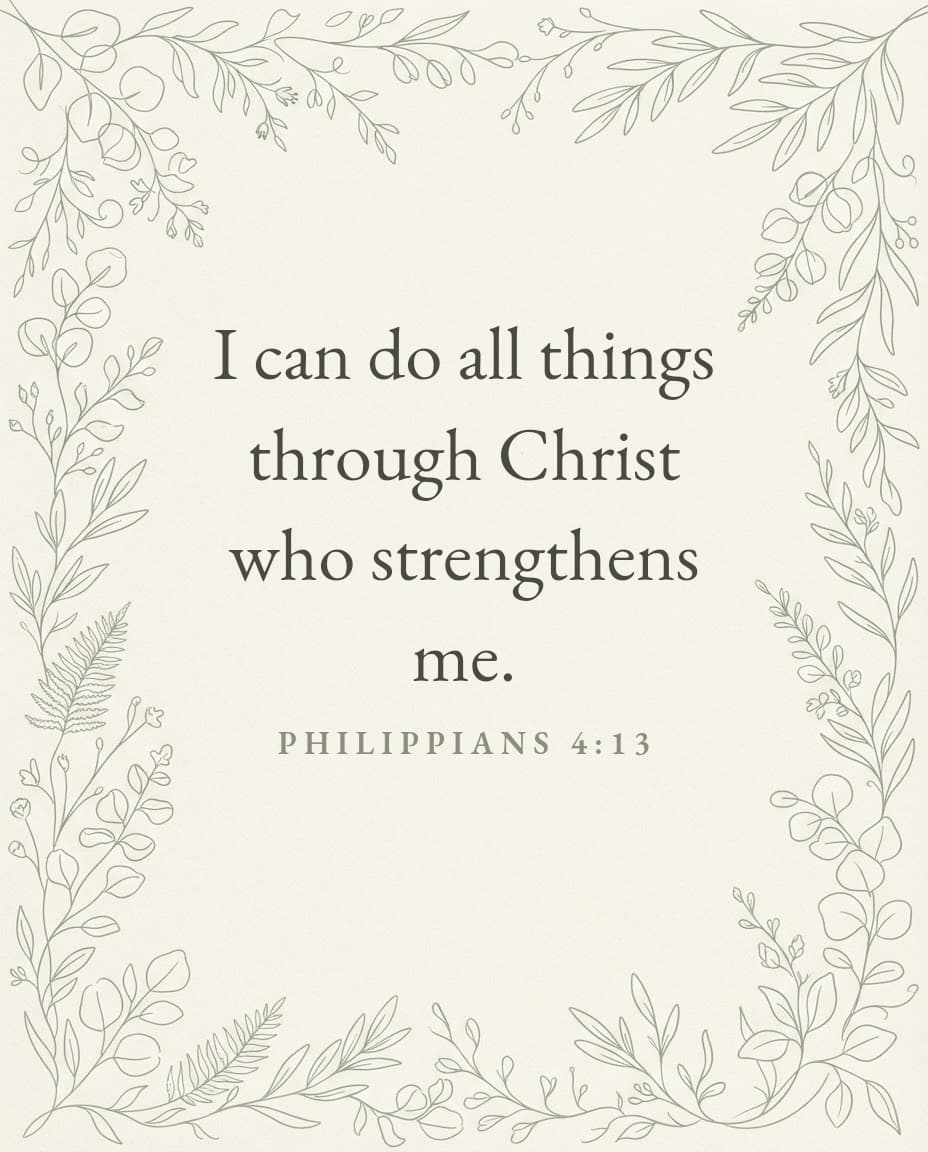 I Can Do All Things