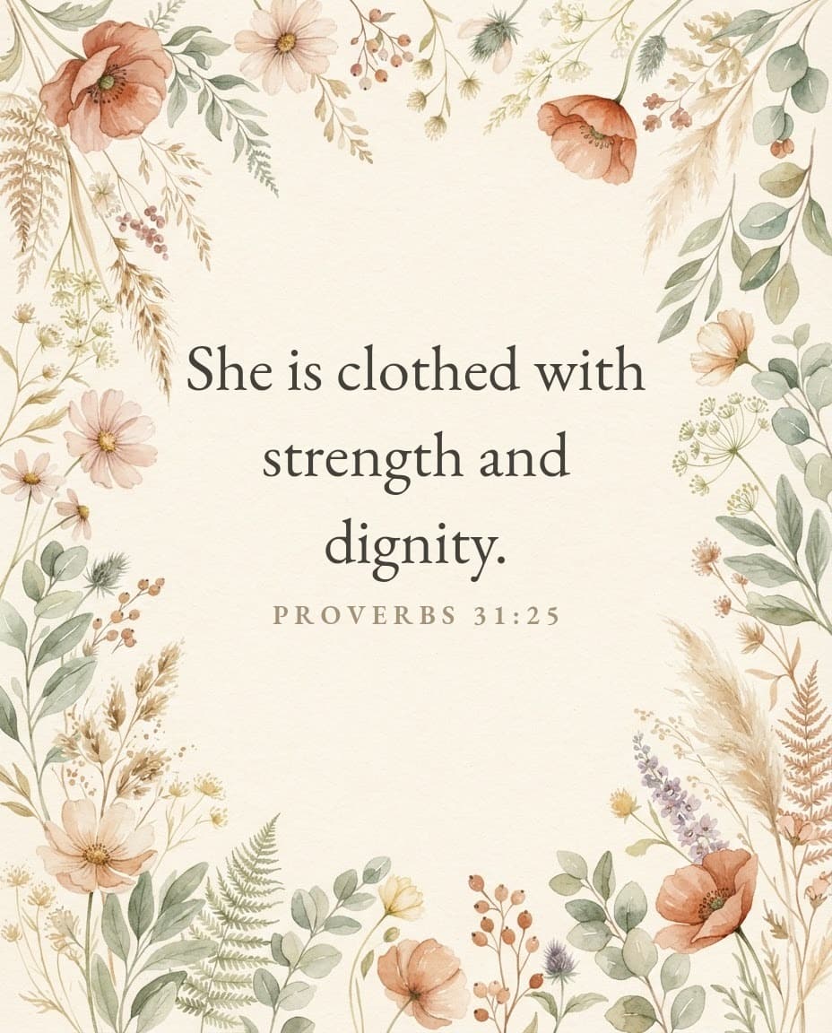 She Is Clothed