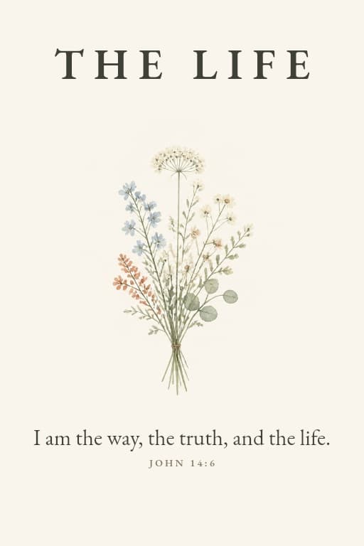 The Way, the Truth & the Life — Set of 3 — panel 3
