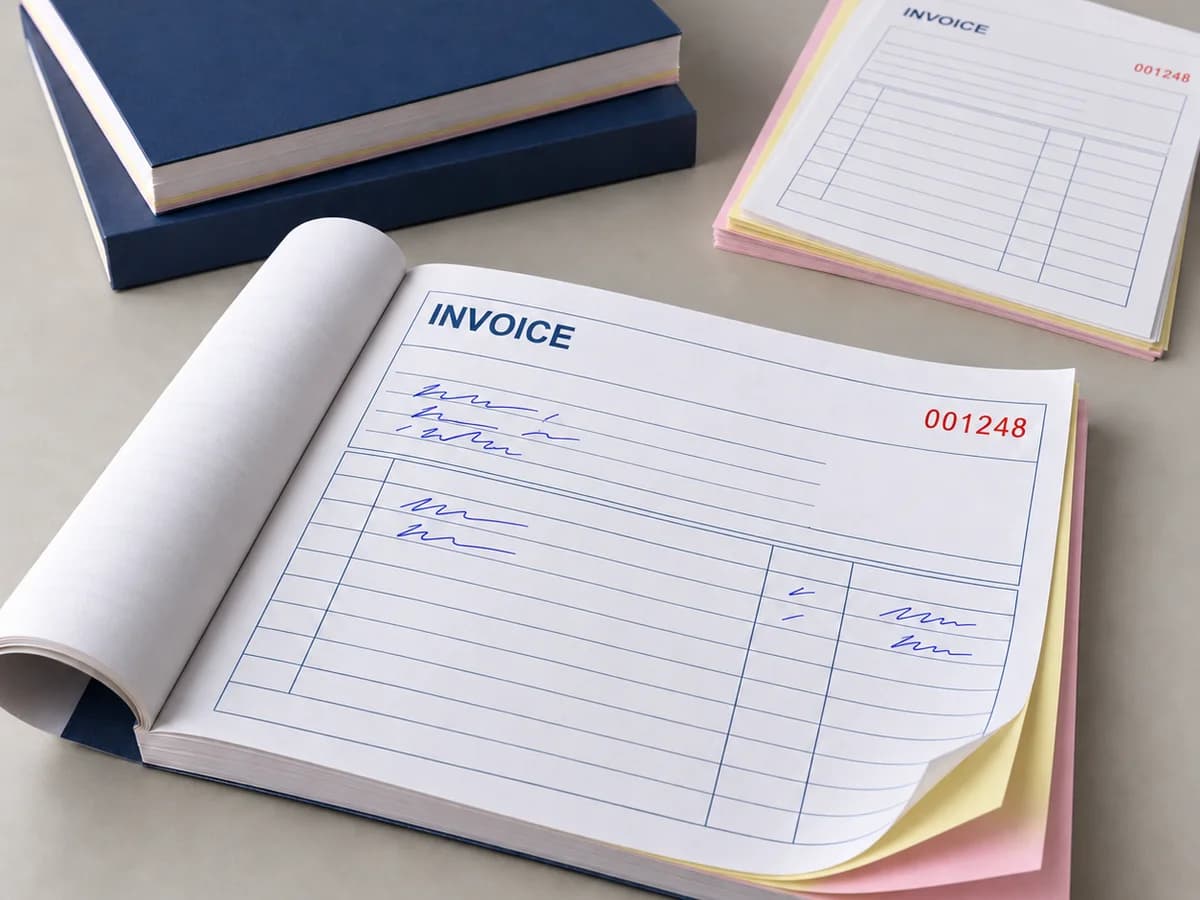 Carbonless Forms & Invoice Books